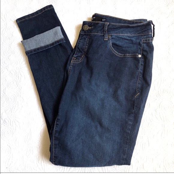 torrid Denim - Torrid Skinny ankle jeans darker wash denim